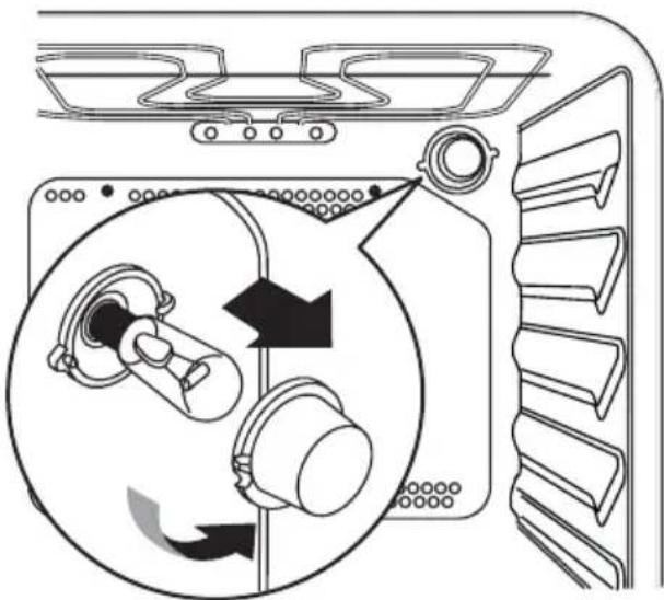 ELECTROLUX EKC601503 - Výměna žárovky trouby - 1