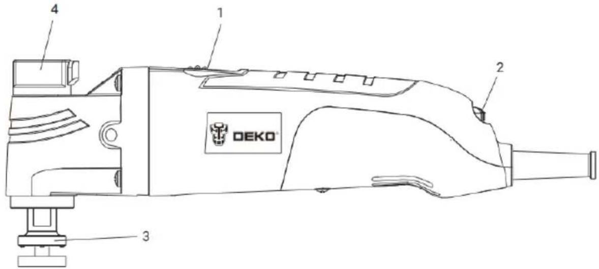 DeKo DKOM40LD2 - Konstrukce - 1
