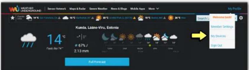 GoGen ME 3700 - VYTVOŘENÍ A SYNCHRONIZACE ÚČTU WEATHERUNDERGROUND - 4