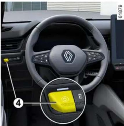 RENAULT Espace (2026) - Aktivace a deaktivace výstrah pomocí tlačítka 4 „My Safety” - 1