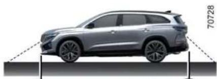 RENAULT Espace (2026) - Jízda nebo couvání k vyčnívajícímu předmětu - 1
