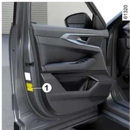 RENAULT Espace (2026) - UPOZORNĚNÍ NA POKLES TLAKU V PNEUMATIKÁCH - 2