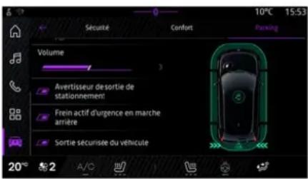 RENAULT Espace (2026) - Aktivace, deaktivace systému - 1