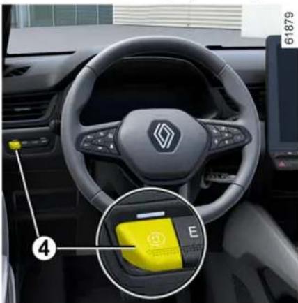 RENAULT Espace (2026) - Aktivace a deaktivace výstrah pomocí tlačítka 4 „My Safety” - 1
