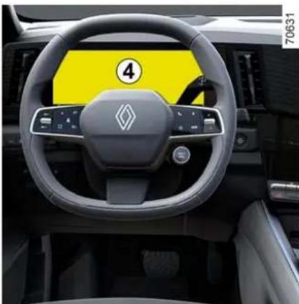 RENAULT Espace (2026) - UPOZORNĚNÍ NA POKLES TLAKU V PNEUMATIKÁCH - 1