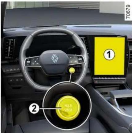 RENAULT Espace (2026) - Přístup do menu - 1