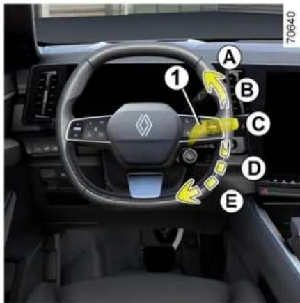 RENAULT Espace (2026) - Zvláštní poloha předního stěrače (servisní poloha) - 1