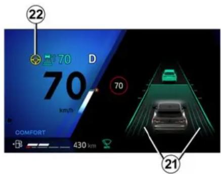 RENAULT Espace (2026) - Funkce „Navádění do středu pruhu“ v pohotovostním režimu - 3