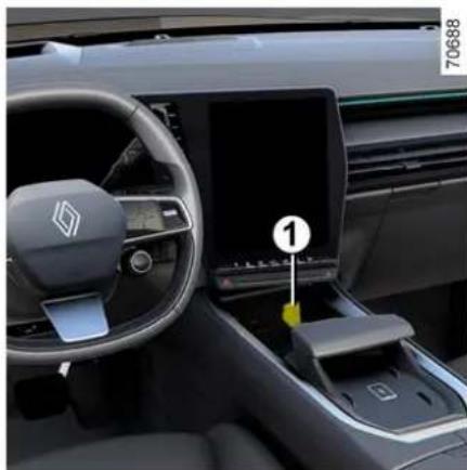 RENAULT Espace (2026) - Zástrčka příslušenství Zásuvky příslušenství 1 - 1