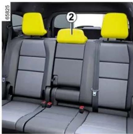 RENAULT Espace (2026) - Nasazení opěrky hlavy - 1