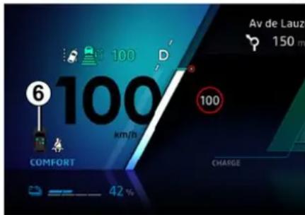 RENAULT Espace (2026) - Výstražné kontrolky neza- ých bezpečnostních pásů - 2