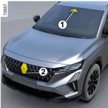 RENAULT Espace (2026) - Umístění kamery 1 - 1