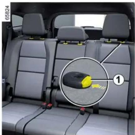 RENAULT Espace (2026) - Zadní opěrka hlavy - 1