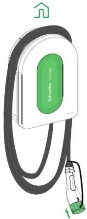 SCHNEIDER Charge EVH5A11N2C7 - NEBEZPEČÍ ÚRAZU ELEKTRICKÝM PROUDEM, VÝBUCH NEBO ÚRAZ ELEKTRICKÝM OBLOUKEM - 1