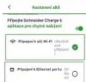 SCHNEIDER Charge EVH5A11N2C7 - Připojení k domácí síti - 1