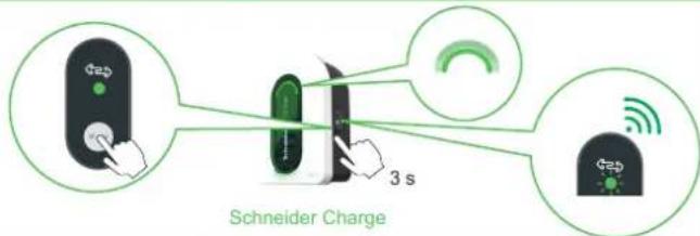 SCHNEIDER Charge EVH5A11N2C7 - Aktivace přístupového bodu Wi-Fi nabíjecí stanice - 1