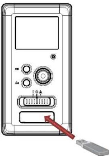 Nibe DSU 200 Split - SERVISNÍ VSTUP USB - 1