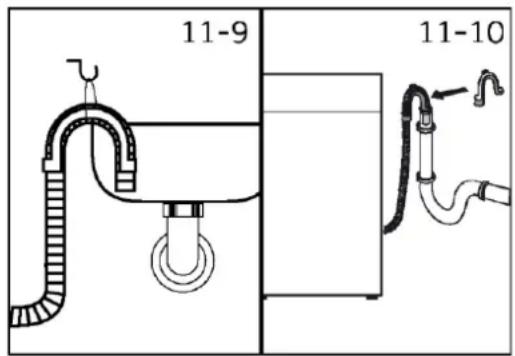 HAIER HW70-BP14357TU1 - Vypouštěcí hadice k přípojce umyvadla - 1