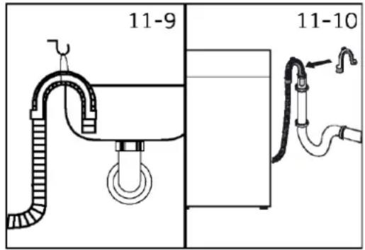HAIER HW70-BP14357TU1 - Wąż odpływowy do zlewu - 1