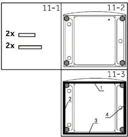 11-1 2x 2x 11-2 11-3 1 2 3 4