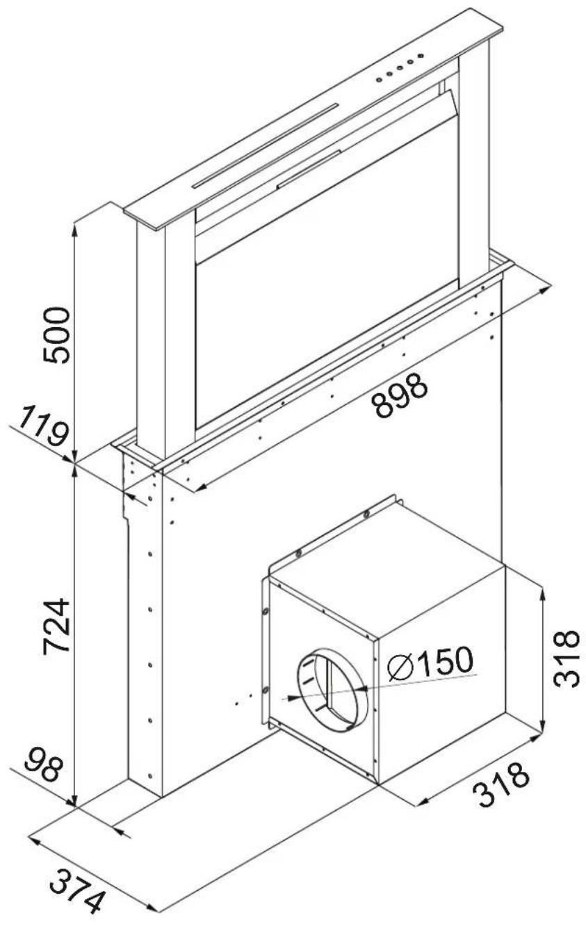500 119 724 98 374 898 Ø150 318 318