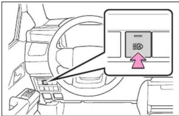 TOYOTA Hilux BEV (2025) - Používánisystémuautomatických dálkovýchsvětel - 1