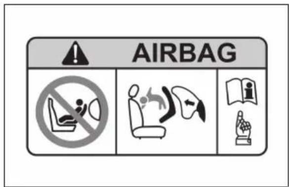 AIRBAG NO NO A B A G A B A G A B A G A B A G