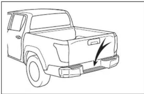 TOYOTA Hilux BEV (2025) - Zadnínášlapnýnárazník - 1