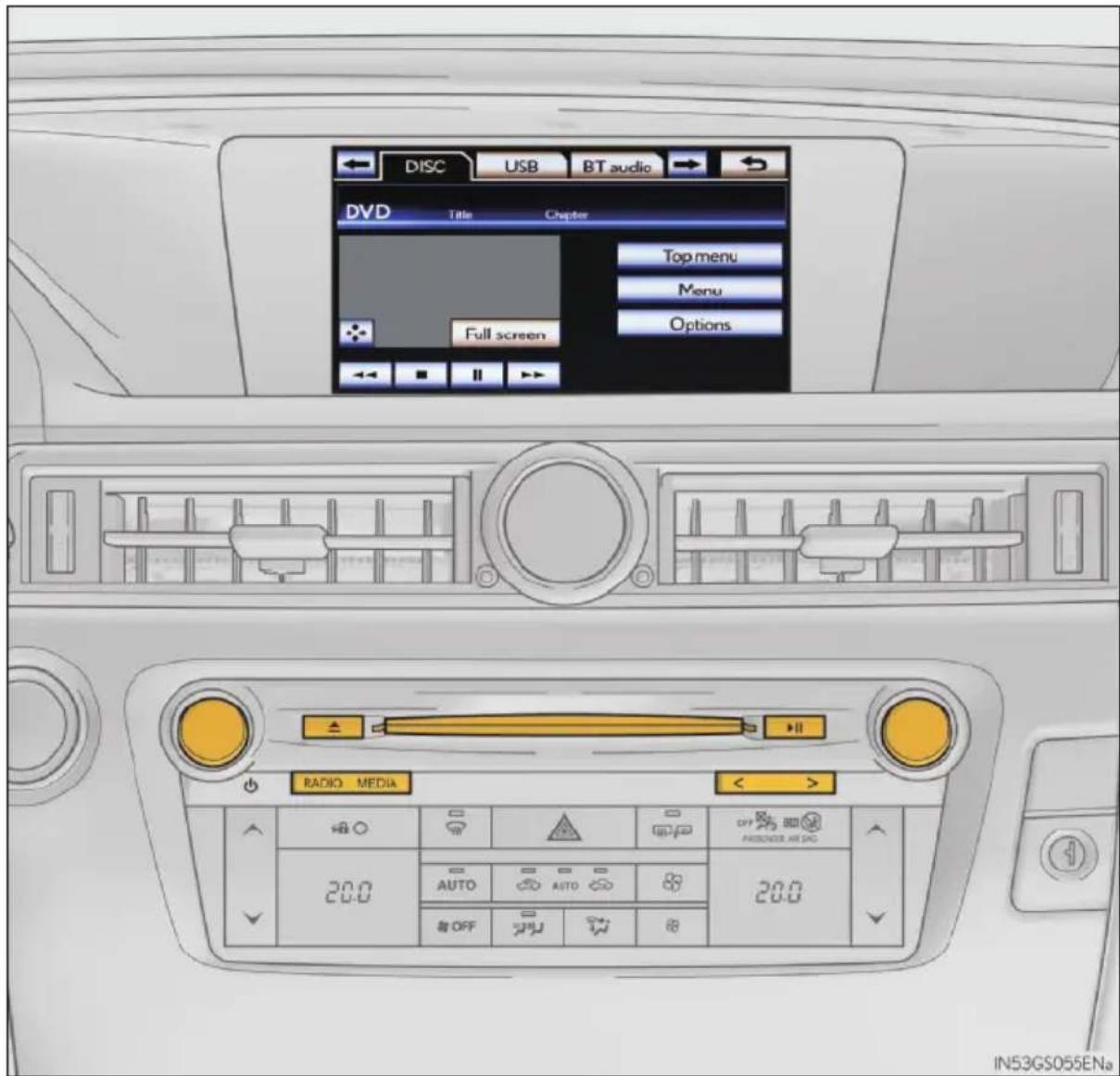 LEXUS GS 250 (2013) - Typ audiosystému - 1