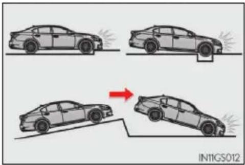 LEXUS GS 250 (2013) - Podmínky, za kterých se SRS airbagy mohou nafouknout, mimo kolizi - 1