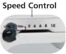 Speed Control CH/D Stir 2 4 6 8 10