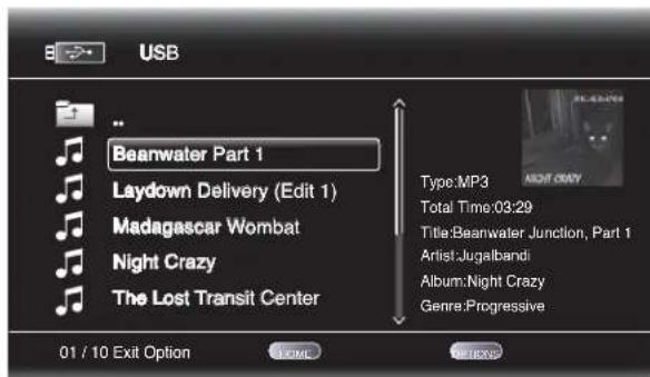 USB .. Beanwater Part 1 Laydown Delivery (Edit 1) Madagascar Wombat Night Crazy The Lost Transit Center Type:MP3 Total Time:03:29 Title:Beanwater Junction, Part 1 Artist:Jugalbandi Album:Night Crazy Genre:Progressive 01 / 10 Exit Option OK/OK Help/Help