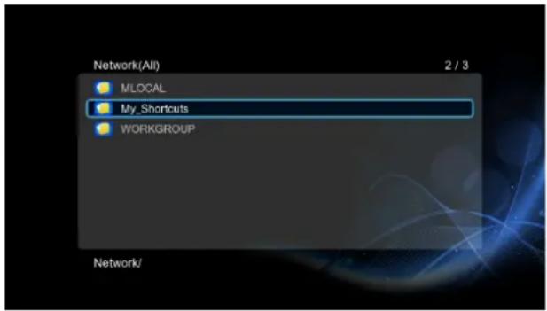 Network(All) MLOCAL My_Shortouts WORKGROUP 2 / 3 Network/
