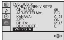 SONY KV-25FX20E - Kanavien ohittaminen - 8