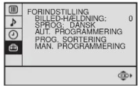 SONY KV-25FX20E - Udeladelse af programstillinger - 3