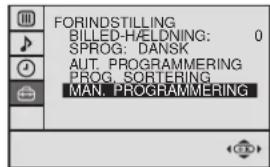 SONY KV-25FX20E - Udeladelse af programstillinger - 4