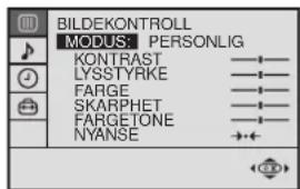 SONY KV-25FX20E - Skifte bildemodus raskt - 2