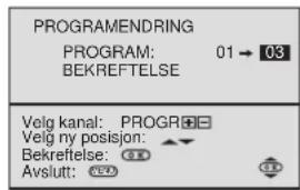 SONY KV-25FX20E - Innstille TVen automatisk med fjernkontrollen - 6