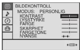 SONY KV-25FX20E - Skifte bildemodus raskt - 4