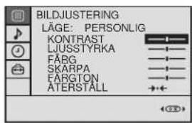 SONY KV-25FX20E - Snabbväxling av bildläge - 4