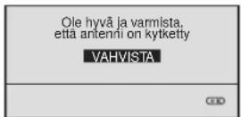 SONY KV-25FX20E - Kanavien automaattinen viritys kaukosäätimen avulla - 3