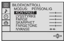 SONY KV-25FX20E - Skifte bildemodus raskt - 3