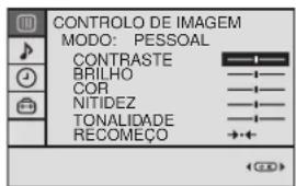 SONY KV-25FX20E - Alteração rápida do modo de imagem - 4
