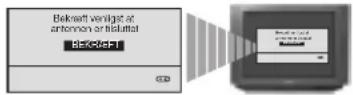 SONY KV-25FX20E - TV-apparatets automatiske indstilling ved hjælp af dets knapper. - 3