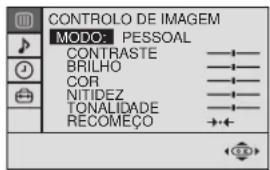 SONY KV-25FX20E - Alteração rápida do modo de imagem - 2