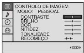 SONY KV-29FX20E - Alteração rápida do modo de imagem - 4
