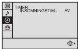 SONY KV-29FX20E - Insomnings-timern - 3