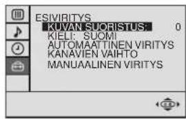 SONY KV-29FX20E - Kuvan suoristus - 4