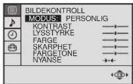 SONY KV-29FX20E - Skifte bildemodus raskt - 2