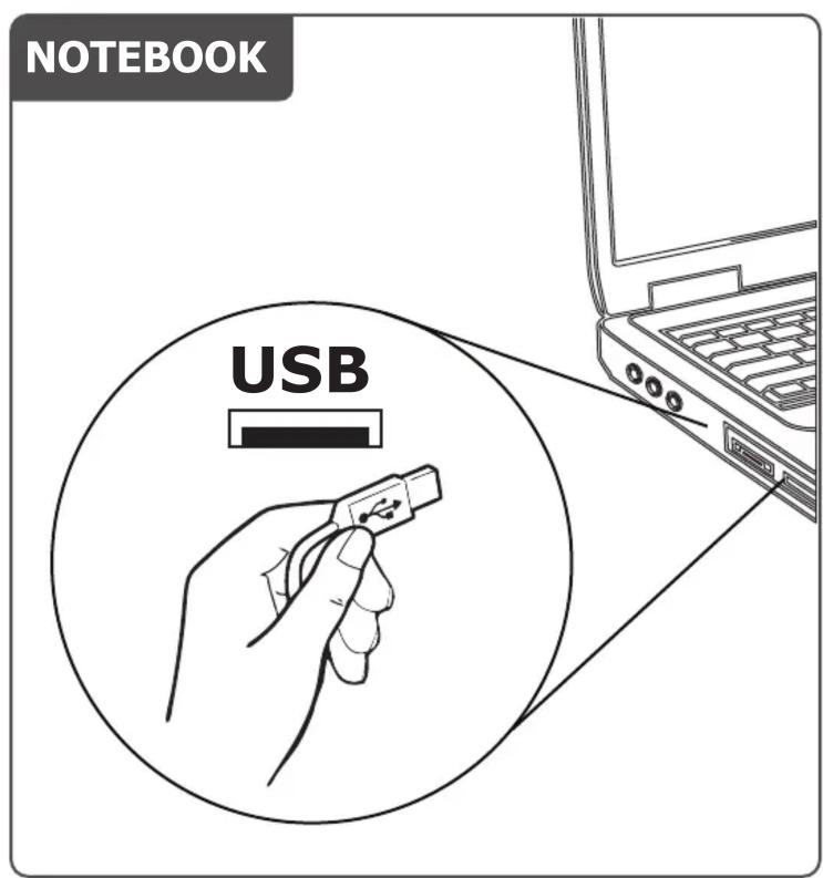 NOTEBOOK USB